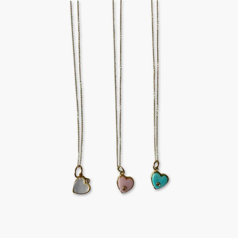 Mini heart necklace