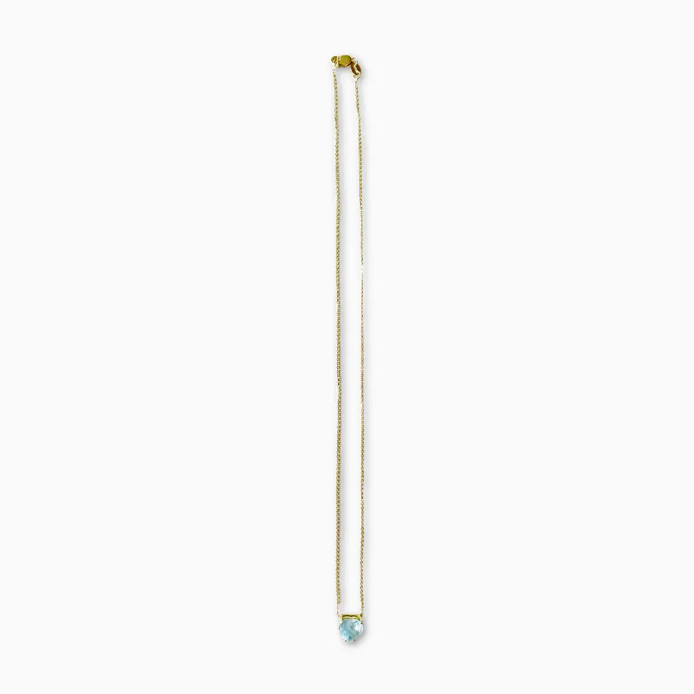 Aquamarine necklace
