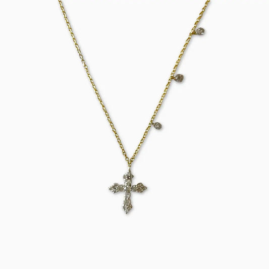 Diamond Cross Necklace