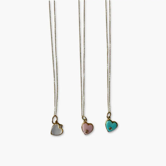 Mini heart necklace
