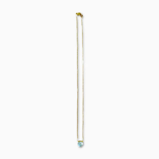 Aquamarine necklace